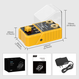 【Local Stock + 3 Years Warranty】AUTOOL SPT105 SPT101 Professional Automotive Spark Plug Gauge Adjustable Dual Plug Detector 220V 110V General Car And Motorcycle