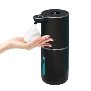 380ml Automatic Foaming Soap Dispenser Touchless Hand Soap Foam Dispenser Induction Hand Washer for Hotel Bathroom