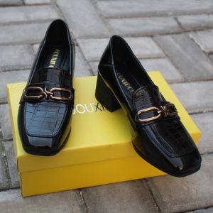 BARU!!! Sepatu  Heels Wanita Premium Import   (J) W9897 Sepatu Kerja Wanita Import Sepatu Heels Glossy  (+Box) Import