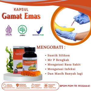 Obat Pembersih Bekas Silikon Pengempis Kelamin Bengkak Infeksi Minyak Kemiri Penghilang Nyeri Saat Ereksi Kelamin Perih Panas Dan Gatal Dengan Kapsul Gamat Emas