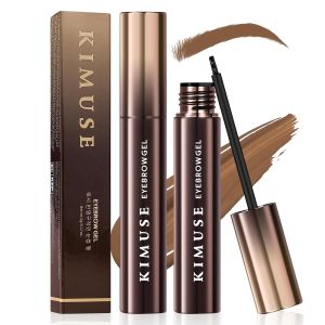KIMUSE Eyebrow Gel Semi-Permanent Waterproof Long-Lasting Natural Look Long Lasting Eyebrow Tint Tinted Eye Brow Gel Transfer-Proof Smudge-Proof Eyebrow Makeup Gift for Women & Girl 0.17oz