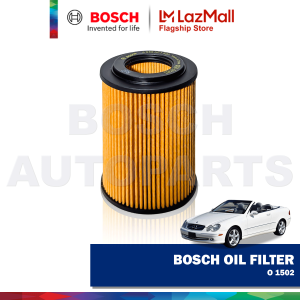 Bosch Oil Filter for Mercedes Benz CLK 320 Gas 1997 to 2005
