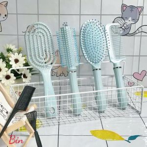 Set 4 Lược Chải Tóc Gỡ Rối Đa Năng Gọn Nhẹ Dễ Dùng Cho Mọi Loại Tóc