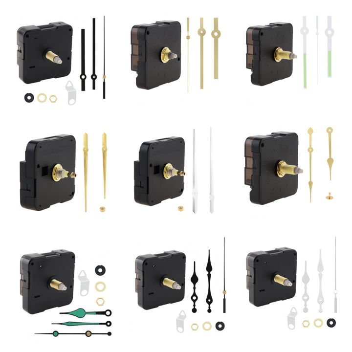 Clock Movement Mechanism Quartz Battery Operated Silent