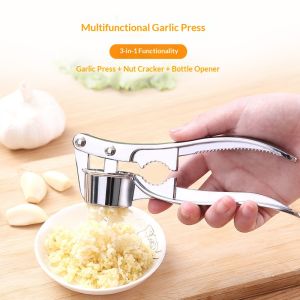 Taidu Dụng cụ ép tỏi inox Hướng dẫn sử dụng đa chức năng dụng cụ nhà bếp