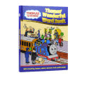 400 word children's Illustrated Dictionary Thomas wonderful word book small train Thomas and his friends picture literacy dictionary Book English original picture book Hardcover. 