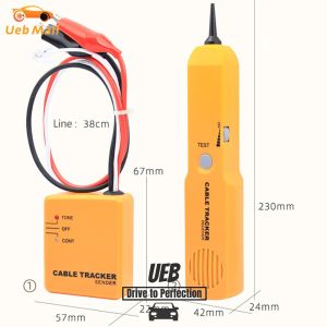 Compact Network Cable Tracer and Tone Line Finder with Easy Operation and Precise Results