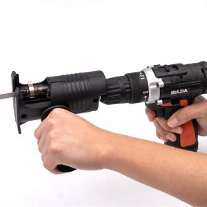🔥 🔥24 hours delivery 🔥 🔥 Portable Reciprocating Saw Converter Modified Electric Drill Power Tools Wood Cutting Cutter Adapter