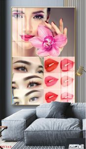 TRANH DÁN TƯỜNG - DECAL DÁN TƯỜNG - TRANH PHUN XĂM DÁN TRANG TRÍ SPA THẨM MỸ VIỆN.
