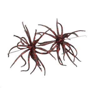 2Pcs Mô Phỏng Nhím Mồi Với Nhím Hình Dạng Mềm Chậm Nổi Bơi Lures mồi câu mềm Nhân Tạo Nhím Bộ Mồi câu