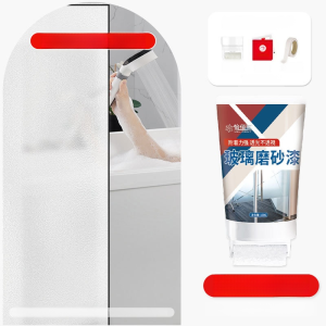 【สีเคลือบกระจกฝ้า】แปรงขนาดเล็กทาสีฝ้า สีฝ้า สีกระจกฝ้า กันน้ำและกันความชื้น แสงไม่สามารถมองเห็นได้ ดับกลิ่นและเป็นมิตรต่อสิ่งแวดล้อม