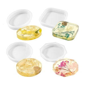 Linh hoạt Silicone khuôn làm thủ công xách tay cho Handmade và thạch cao hiển thị vòng và đế vuông phụ kiện