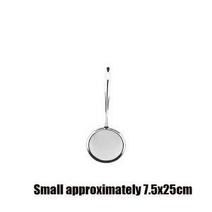 [ Warm Homie] Long Handle Stainless Steel Colander  Household Pasta Noodle Net Basket Strainer Scoop  Kitchen Fried Food Oil Filter