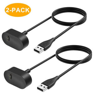 2 Pack Charger Cable for Fitbit Inspire HR and Fitbit Inspire Smartwatch Replacement USB Charging Cord Accessories for Fitbit Inspire HR/Fitbit Inspire (3.3 Ft)
