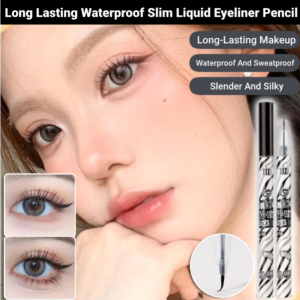 🔥 Limited-time Offer 🔥 Ultra-Fine Waterproof Eyeliner / Long Lasting Waterproof Slim Liquid Eyeliner Pencil Quick-Drying Natural Durable Black Brown Color Eyeliner Pen