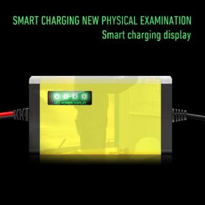Smart 12V Lead-Acid Charger – Waterproof Pulse Repair LCD Display