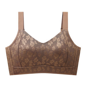 Big Breasts Show Small Bra Nonmarking Breathable Antisagging Underwear Rabbit Ear Cup Large Size Breast