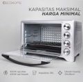 ECOHOME OVEN LISTRIK PLATINUM EOP-888/OVEN ECOHOME - 38 Liter - PASTI ORIGINAL. 