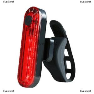 [COD] livestwef Bike Tail Light Waterproof Riding Front Rear Light LED USB Rechargeable MTB Bike Headlight Cycling Tail Lamp Bicycle Lantern