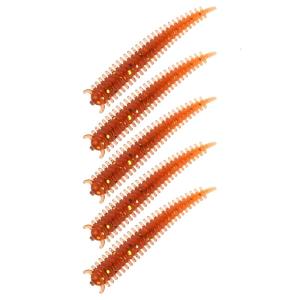 5 cái sandworms câu cá swimbler wobbler thu hút Mồi Nhân Tạo Worm cho câu cá hồi 6cm mồi câu mềm Đồ Câu Cá