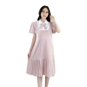 Dress Hamil Midi Kekinian Ibu Hamil Modern