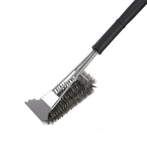 Long Handle Grill Cleaner Brush and Scraper for Grill Cleaning