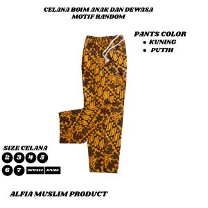 Celana Boim Anak Dan Dewasa/Celana Batik Celana Adat Betawi Termurah !!