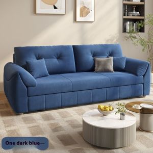 Technology Velvet Sofa Bed Dual-Purpose Sofa Bed Foldable Cream Sofa Storage Sofa Bed Single