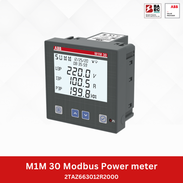 ABB M1M 30 Modbus Power meter Lazada.co.th
