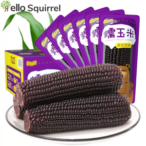 Northeast Instant Waxy Corn on The Cob Northeast Farmers Fresh Sweet and Sticky Fruit Corn Vacuum Pack