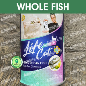 LIFE CAT Kaleng 400 Gram Varian Baru Makanan Kucing Wet Food