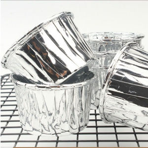 Cốc Cupcake Loại Đẹp Màu Vàng - Màu Bạc 50 chiếc/lốc