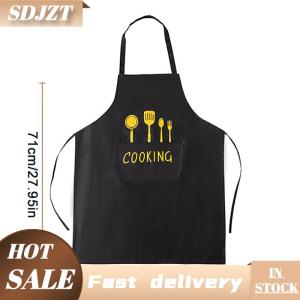 SDJZT Tạp dề không thấm nước oilproof có thể lau tay nhà bếp quần áo làm việc nhà nấu ăn làm sạch nam giới và phụ nữ phổ quát không tay tạp dề