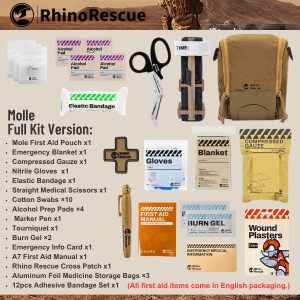 HL009 RHINO RESCUE MOLE Outdoor Utility Pouch MOLLE EDC Organizer Bag Cordura Tactical Style Waist Pouch