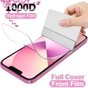 Anti gores hydrogel clear jelly full screen Redmi 8 8a 8a Pro 9 9A 9C 9T 10 10A 10C 10 2022 10 5G