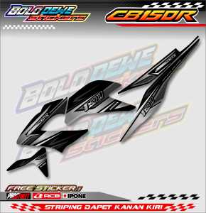STRIPING VARIASI ALL NEW CB 150 R / STIKER LIST VARIASI HONDA CB 150 R ALL NEW