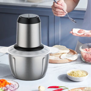 Dreepor 2L 3L 5L meat grinder Kitchen Semi-automatic multi-function Plastic 304 Stainless Steel grinding meat