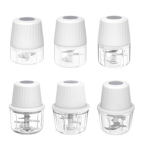 Small Processor Convenient Electric Garlic Chopper Cordless Design for Easy Use on Onions and Other