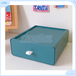 กล่องลิ้นชัก กล่องใส่ของ กล่องเก็บของตั้งโต๊ะ กล่องเก็บของ ชั้นวางของ กล่องเก็บของบนโต๊ะ กล่องเก็บของหลายชั้น สามารถวางซ้อนกันได้