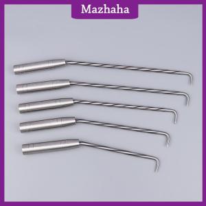 Mazhaha Construction Hook Thread Rebar Tie Wire Twister with Hook Stainless Steel Flexible Rotation Hand Binding Steel Bars Hand Tool