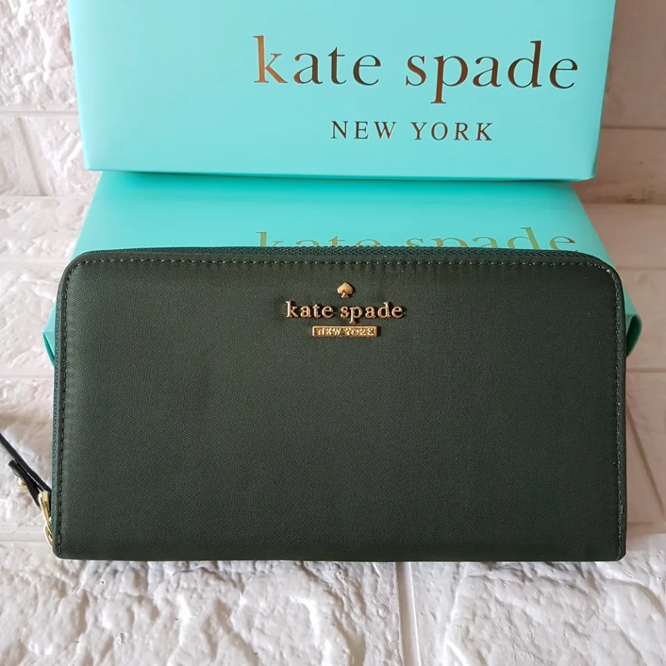 Kate spade nylon wallet hot sale