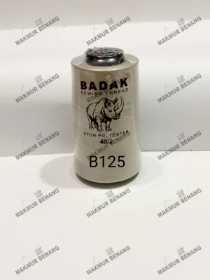 Benang Jahit katun 40/2 ( 1 pcs ) benang jahit 5000 yard/Benang jahit murah/benang jahit BADAK