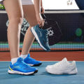 Giày Chơi Cầu Lông, Bóng Chuyền, Pickleball XP V200 Nam Nữ Chính Hãng Màu Xanh Dương - Đế Eva Siêu Nhẹ Chơi Sân Bê Tông Tốt. 