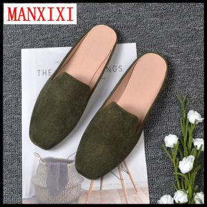 Dép Bệt Phiên Bản Hàn Quốc Thương Hiệu MANXIXI Dép Sục Giày Đi Chơi Cỡ Lớn Dành Cho Nữ (Cỡ 32-44)