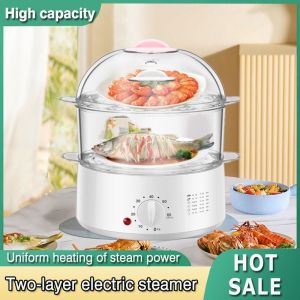 Electric steamer household 3-layer siu-mai siumai electric steamer electric food steamer 3-layer