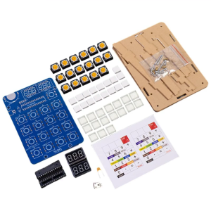 Calculator Soldering Practice Kit Calculation Functions Electronic Kit with LCD Display for College and High School
