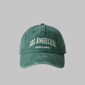 MUQZI Adjustable Letter Baseball Hat Soft Top Cotton Embroidery Baseball Cap Ins Travel Teenagers Baseball Cap for Men and Women