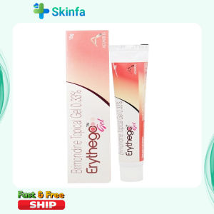 Gel Brimonidine Erythego Giảm Mụn Trứng Cá Đỏ Giảm Đỏ Da 15g