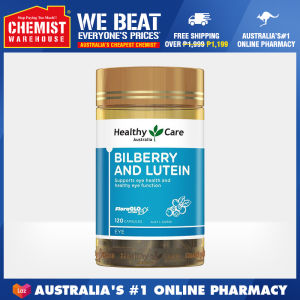 Healthy Care Bilberry Lutein 120 Capsules: Support Eye Macula Health at Chemist Warehouse