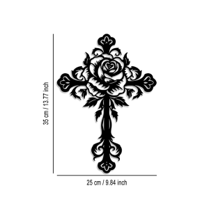 🎯TOP1 God bless our home Living Room Wall Decoration Metal Iron Mural Crafts Porch Outdoor Decoration Cutting Artwork